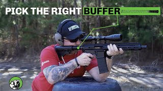 AR 15 Buffer Weights Explained Carbine Rifle H1 H2 H3 [upl. by Akcirret]