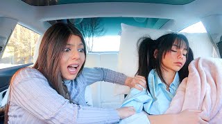 Tesla Autopilot PRANK On Sister [upl. by Nnaassilem]