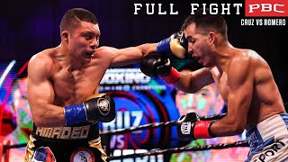 Cruz vs Romero FULL FIGHT March 13 2021  PBC on Showtime [upl. by Silvana]