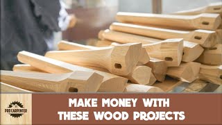 23 Easy Wood Projects That Sell [upl. by Ahsed53]