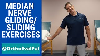 Median Nerve GlidingSliding Exercises [upl. by Mimi]