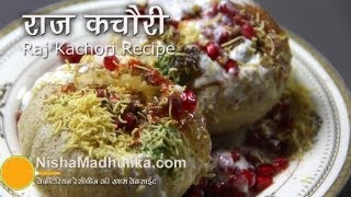 Raj Kachori Recipe  Raj Kachori Chaat Video  राज कचौरी चाट [upl. by Chappell]