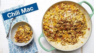 quotUnbelievablequot Chili Mac Southwest Skillet Recipe [upl. by Jowett]