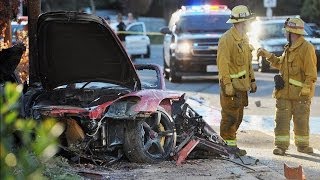 Fast amp Furious Star Paul Walker Killed in Car Crash [upl. by Nerw]