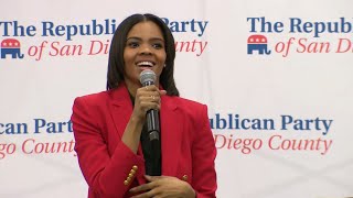 Candace Owens speaks to crowd of over 2000 at San Diego County Republican event [upl. by Kcirdec423]