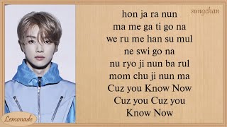 NCT U  Know Now Easy Lyrics [upl. by Tiphanie]