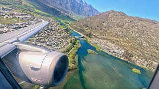 Stunning takeoff from Queenstown Airport [upl. by Chemarin239]