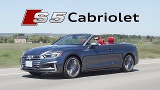 2018 Audi S5 Cabriolet Review  Topless Turbo Fun [upl. by Christensen]