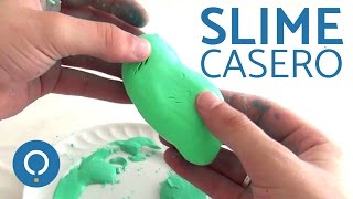 SLIME CASERO SIN BORAX muy fácil de hacer [upl. by Enitsuj230]