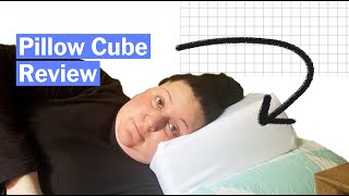 Pillow Cube Review An Oddly Shaped Pillow for SideSleepers [upl. by Markowitz762]