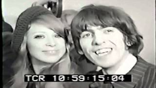 George Harrison amp Pattie Boyd wedding 1966 [upl. by Gwenore627]