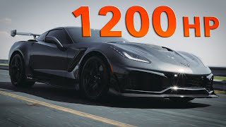 ABSOLUTELY NASTY 1200 HP ZR1 by Hennessey Performance  TEST DRIVE [upl. by Jarret]