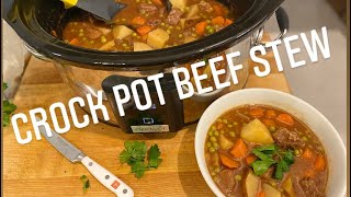 Crockpot beef stew [upl. by Hsara]