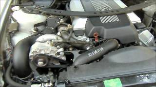 BMW E38 740i 2001 with supercharger [upl. by Atilrac198]