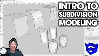 Intro to SUBDIVISION MODELING in SketchUp [upl. by Nellie898]