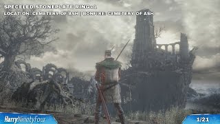 Dark Souls 3  All 1 Ring Locations New Game Rings [upl. by Brazee450]