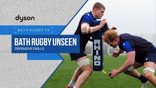 BATH RUGBY UNSEEN  Defensive drills [upl. by Clarkson853]