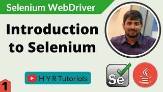 Introduction to Selenium  Selenium Tutorial for Beginners [upl. by Sad]