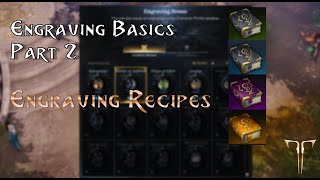 Understanding Engravings Quick Guide Part 2  Engraving Recipes [upl. by Nata]