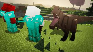 Surviving Dinosaurs in Minecraft [upl. by Amarette]