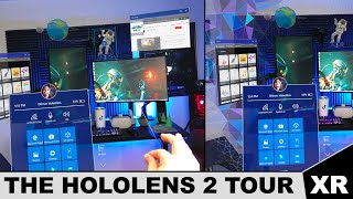 The HoloLens 2 Tour  Discover How Holograms Look In Real Life [upl. by Eunice885]