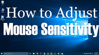 How to Adjust Mouse Sensitivity in Windows 10 and 11 [upl. by Einnob]