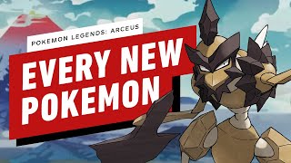 Pokemon Legends Arceus  All New Pokemon [upl. by Lud]