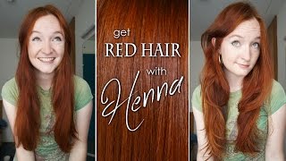 How to Dye Your Hair Red with Henna [upl. by Amat]