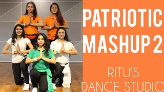 BEST PATRIOTIC DANCE ONE INDIA MASH UP 2 26 JANUARY RITUS DANCE STUDIO15 AUGUST DESHBHAKTI [upl. by Anatollo527]