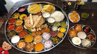 Massive Vegetarian Dara Singh Thali Challenge at Mini Punjab Mumbai [upl. by Greerson485]