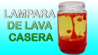 Como Hacer Una Lámpara De Lava Casera Fácil  FunKeep [upl. by Arimahs]