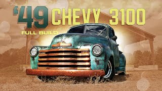 FULL REBUILD 1949 Chevy 3100 Truck with a Hopped Up Straight Six and Patina Paint [upl. by Aidualk]