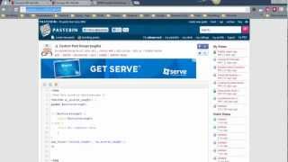 Overview on how to use Pastebin for sharing code [upl. by Lahcym]