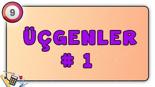 Üçgenler 1 📐  Açı Kavramı ve Açı çeşitleri  9Sınıf Matematik [upl. by Aleacim]