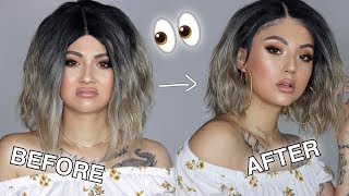 How I Slay My Cheap Synthetic Wigs [upl. by Ailemap]