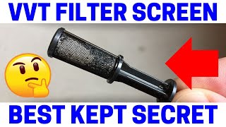 Variable Valve Timing Oil Filter Screen Replacement  P0012 [upl. by Maidie]