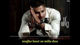 Bring Me Back  Ft Yo Yo Honey Singh  HD Lyrics Video [upl. by Kirstin]