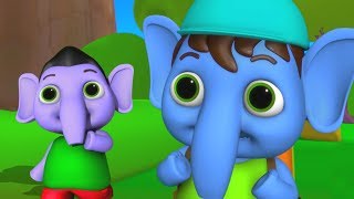 Ek Mota Hathi Hindi Rhyme  Poems In Hindi  एक मोटा हाथी  Bal geet  Hindi Nursery Rhymes [upl. by Ashien]