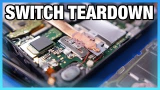 Nintendo Switch Teardown amp Disassembly [upl. by Asek]