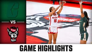 Charlotte vs NC State Game Highlights  202324 ACC Womens Basketball [upl. by Cherin]