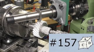 cutting helical gears [upl. by Dorie]