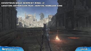 Dark Souls 3  All 2 Ring Locations New Game Rings [upl. by Henrique]