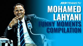 Mohamed Lahyani Funny Tennis Umpire Moments 😂 [upl. by Lynea]