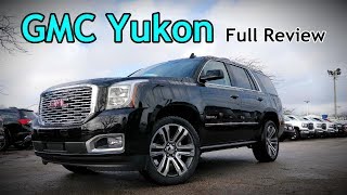 2018 GMC Yukon FULL REVIEW  Denali Ultimate SLT amp SLE [upl. by Alimat]