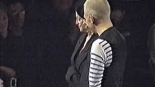 Madonna on Gaultier Fashion Show 1992 Erotica  Vogue Cartoon MTV [upl. by Akinat746]