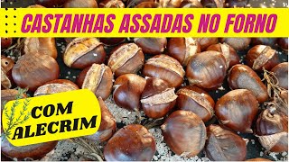 Como Assar Castanhas no Forno  RECEITA FÁCIL [upl. by Nigen]