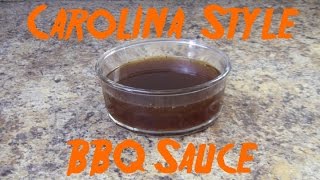 Carolina Vinegar Sauce  BBQ Sauce Recipes 3 [upl. by Naejarual869]