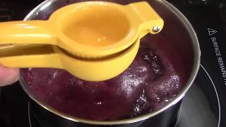 Homemade Blueberry Syrup From Scratch [upl. by Bascomb]