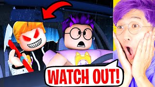 DONT WATCH THIS SCARY ROBLOX MOVIE AT 3AM SOMEONES IN THE BACKSEAT [upl. by Emalee404]