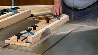 EasyToBuild Table Saw Taper Jig [upl. by Munford]